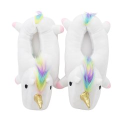 Unicorn tofflor, onesize inneskor