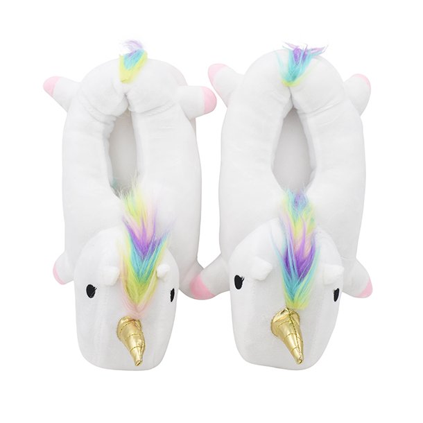 Unicorn tofflor, onesize inneskor