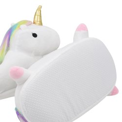 Unicorn tofflor, onesize inneskor