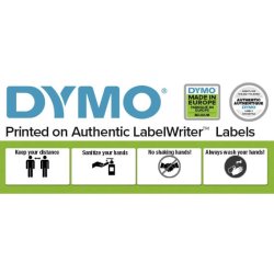 DYMO LabelWriter 28mm x 89mm std. address labels (12 pack)