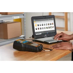 LabelMaker Rhino 6000 Labelprinter, Hndholdt Kuffertst