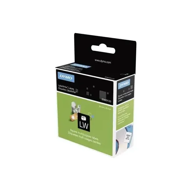 DYMO LabelWriter 25 mm x 25 mm, Multi-Purpose