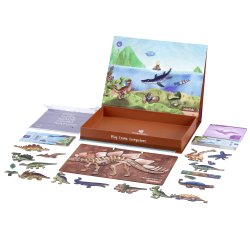 mierEdu Kreativt magnetisk legesæt - Dinosaur (DA)