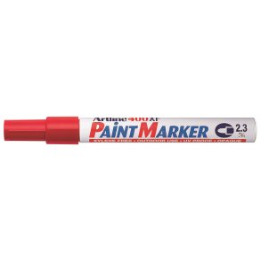 Artline Marker 400XF Paint - Rd (12 stk)