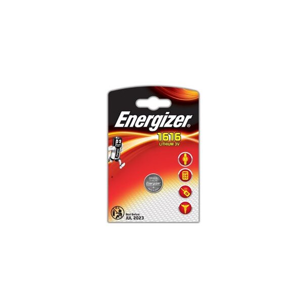 Energizer Lithium CR1616 Batteri - 1 stk