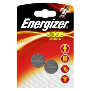 Energizer Lithium CR2032 batteri, 2 stk