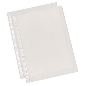 Bngers Plastlomme A4, 55 my, glasklar T 100 stk