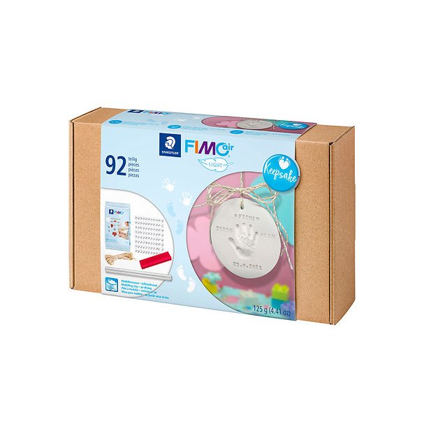 Staedtler FIMO modelleringsler Air mixed st Hnd/Fod Tryk