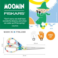 Fiskars Moomin universal saks, 21cm, Sniff