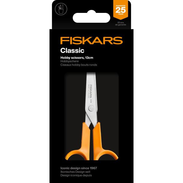 Fiskars hobby saks, 13 cm