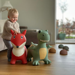Find That Hippo hoppedyr � Dexter the Dino � sage green