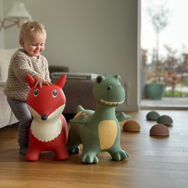 Find That Hippo hoppedyr � Dexter the Dino � sage green