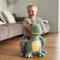 Find That Hippo hoppedyr � Dexter the Dino � sage green