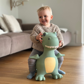 Find That Hippo hoppedyr � Dexter the Dino � sage green