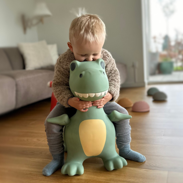 Find That Hippo hoppedyr � Dexter the Dino � sage green