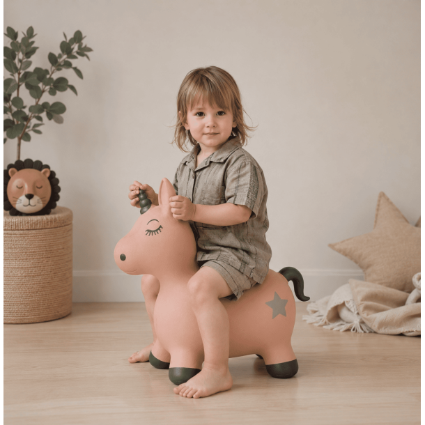 Find That Hippo hoppdjur � Luna the Unicorn � blush rose