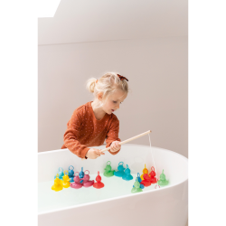 Fiskespil til B�rn med 6 Koralrevs�nder og 2 Fiskest�nger | Scratch Active Play