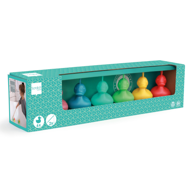 Fiskespil til B�rn med 6 Koralrevs�nder og 2 Fiskest�nger | Scratch Active Play