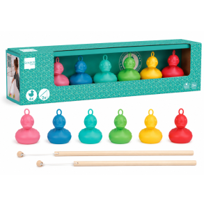 Fiskespil til B�rn med 6 Koralrevs�nder og 2 Fiskest�nger | Scratch Active Play