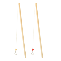 Fiskespil til B�rn med 6 Regnbue�nder og 2 Fiskest�nger | Scratch Active Play