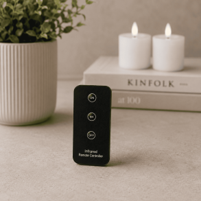Fj�rrkontroll med infrar�d f�r LED-lampor, svart