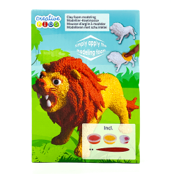 Creative Kids Foam Clay modelleringsskum - Løve, 14 g