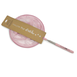 Follow the Duck teleskopisk strandnet � blush rose