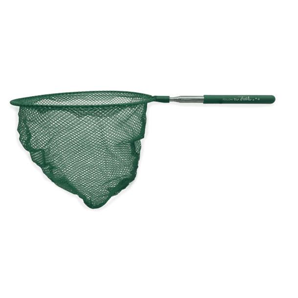 Follow the Duck teleskopisk strandnet � dark green