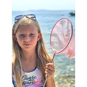 Follow the Duck teleskopisk strandnet � blush rose