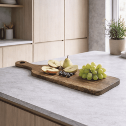 Ekstra stort tapas- og serveringsbr�t i akacietr� 71 x 19 x 2,5 cm