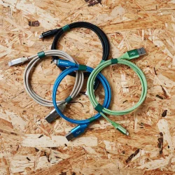 GreyLime USB-Lightning Kabel 1 m - Sort