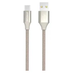 GreyLime USB til USB-C Kabel 1 m - Beige