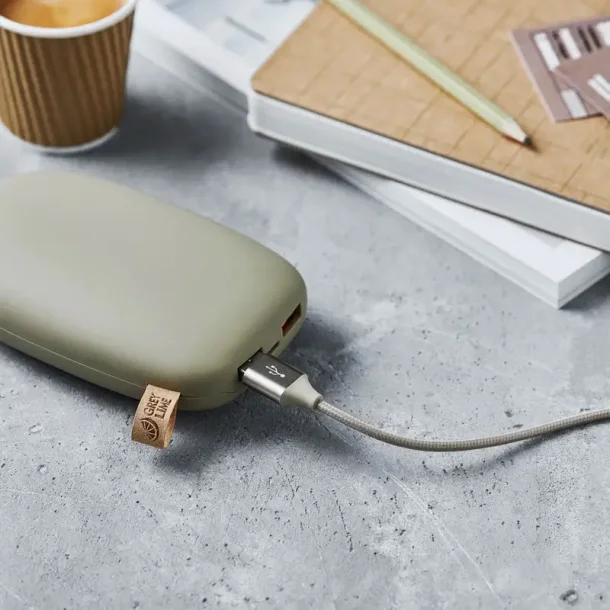 GreyLime USB til USB-C Kabel 1 m - Beige