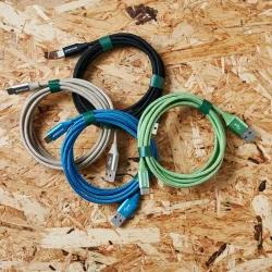 GreyLime USB til USB-C Kabel 2 m - Beige