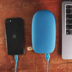 GreyLime Power Stone II 20000 mAh Powerbank - USB-C & USB-A (Blå)