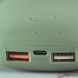 GreyLime Power Stone II 20000 mAh Powerbank - USB-C & USB-A (Grøn)