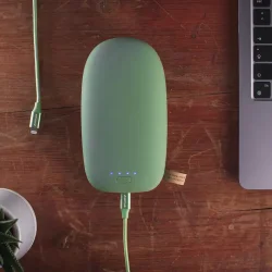 GreyLime Power Stone II 20000 mAh Powerbank - USB-C & USB-A (Grøn)