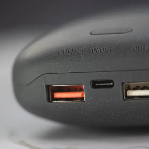 GreyLime Power Stone II 20000 mAh Powerbank - USB-C & USB-A (Sort)