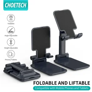 Choetech telefonholder H88 foldbar, sort