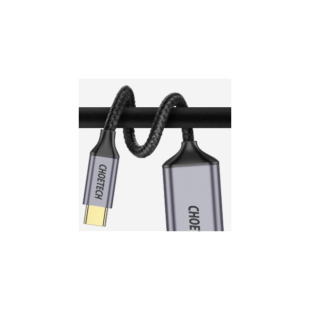 Choetech Hub, USB Type C till HDMI, 4K 60Hz, gr