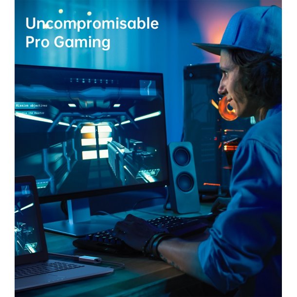 Choetech Hub, USB-C stik til HDMI, gr