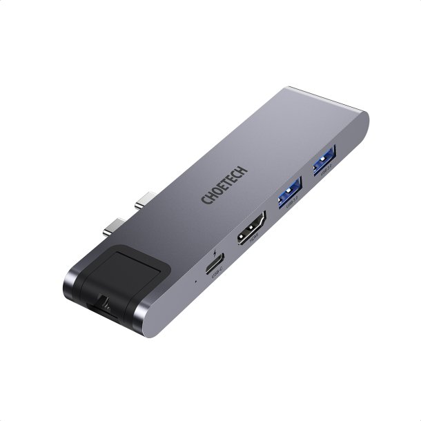 Choetech 7-i-1 USB-C Hub til MacBook Pro/Air
