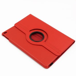 iPad cover - Rotating PU lder, iPad Air/Air2/Pro 9.7, rd