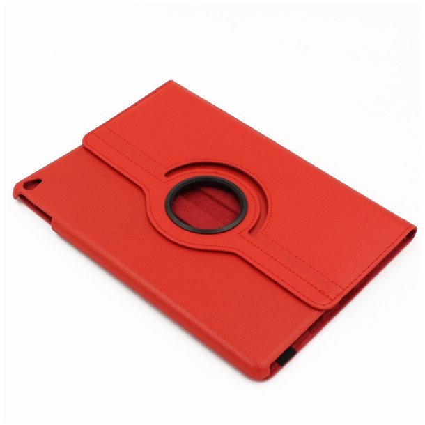 iPad cover - Rotating PU lder, iPad Air/Air2/Pro 9.7, rd