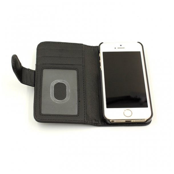 PU lder cover / kortholder - til iPhone 7/8/SE 2. gen