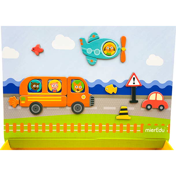 mierEdu Magnetbog - Biler