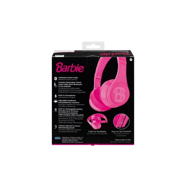 Ekids Barbie Bluetooth Hovedtelefoner