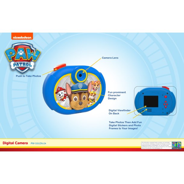 eKids Paw Patrol Digital Kamera