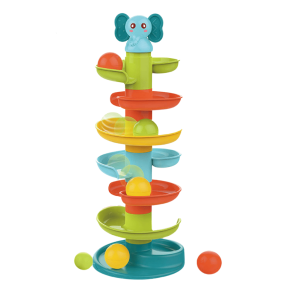 Kuglebane til baby � spiralbane med raslebolde fra 6 mdr.