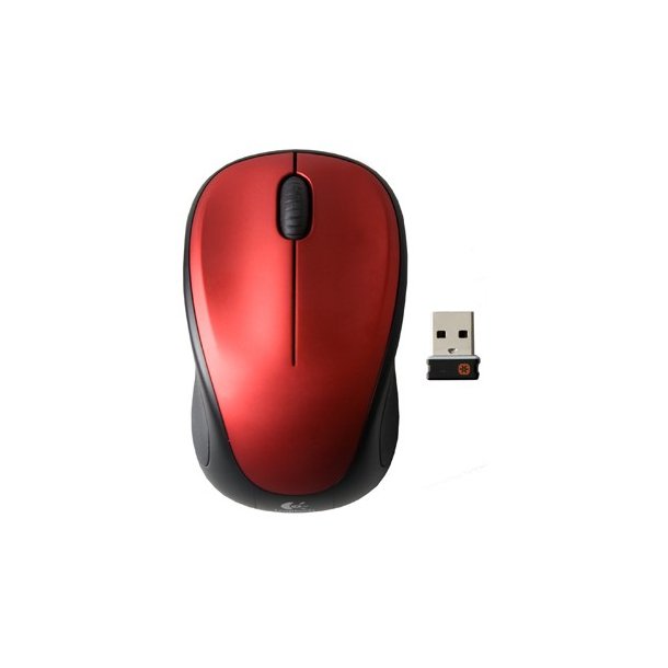 Logitech M235 Trdls Mus - Red